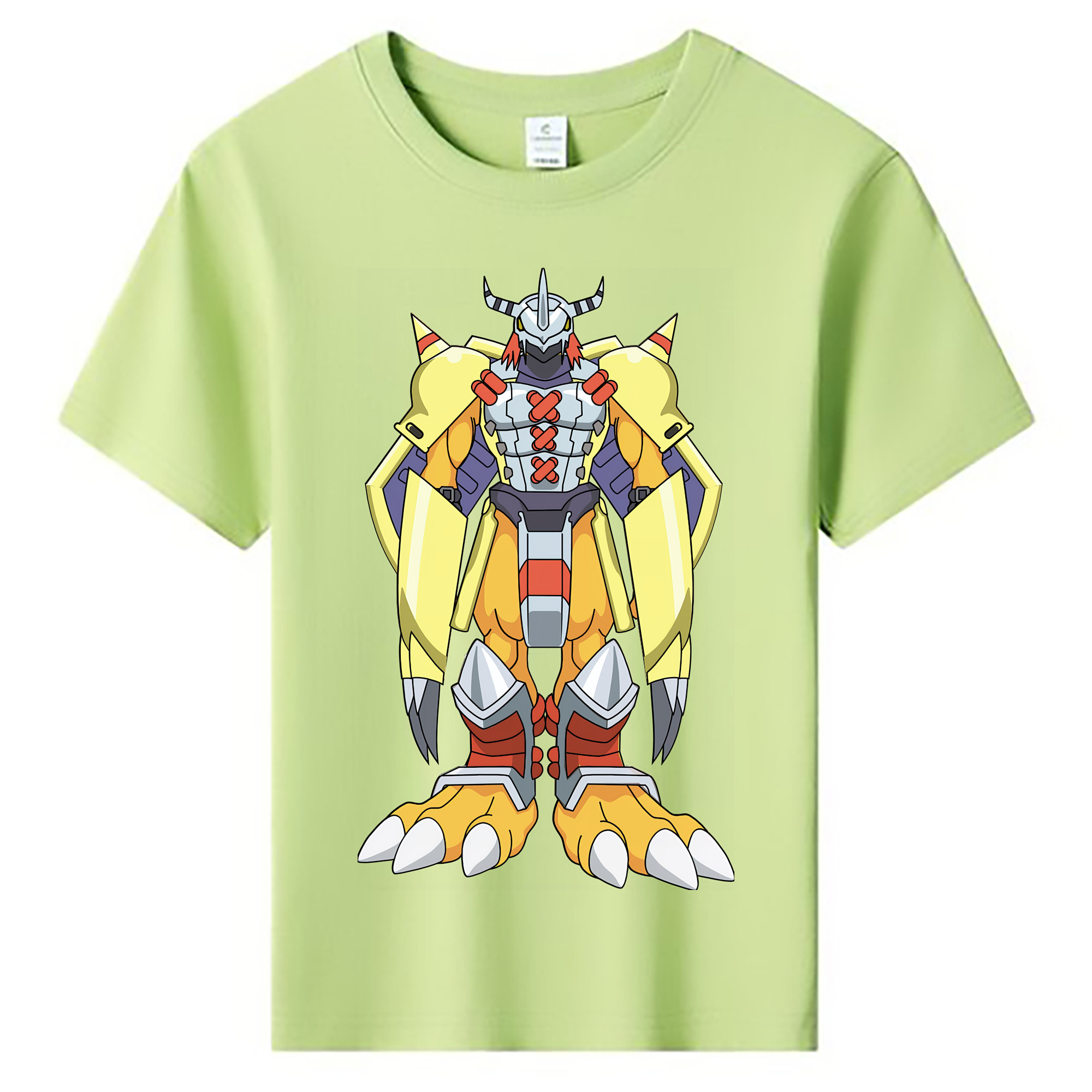 （画像用） Digimon デジタルモンスター/デジモン 綿100％キッズTシャツ（フロントプリント）